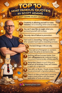Top 10 Most Famous Quotes by Scott Adams (Dilbert Creator)
