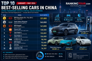 CHINA'S BEST-SELLING CARS 2026
