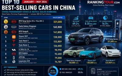 CHINA'S BEST-SELLING CARS 2026