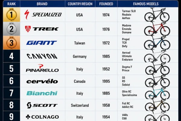 Top 10 Road Bike Brands in the World (2026)