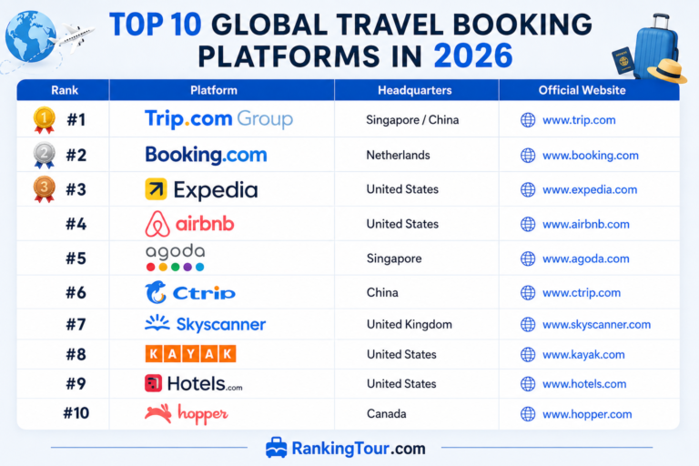Top 10 Global Travel Booking Platforms in 2026