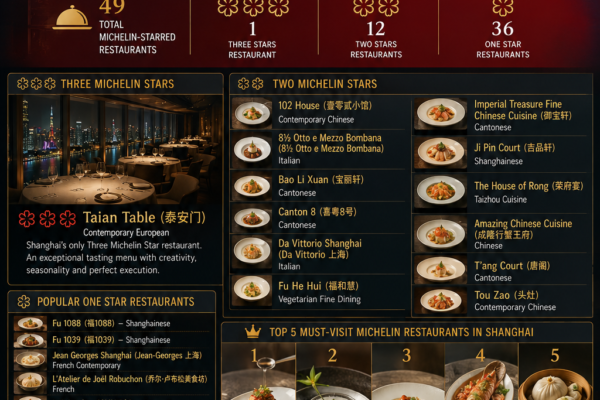 Shanghai Michelin Guide 2026: