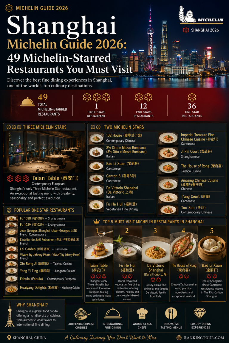 Shanghai Michelin Guide 2026: