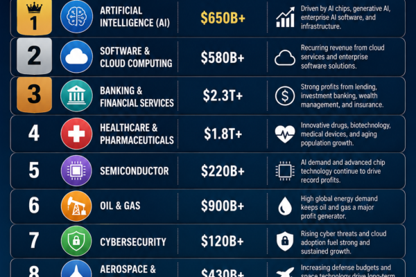 Top 10 Most Profitable Industries in the United States (2026)