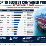 Top 10 Busiest Container Ports in the World (2025) Top 10 Busiest Container Ports in the World (2025) Global Port Ranking by TEU