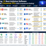 Top 10 antivirus software rankings (2026)